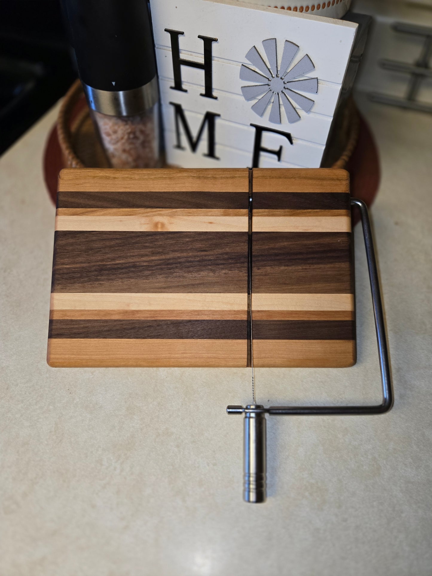 Stylish Handmade Hardwood Cheese Slicer