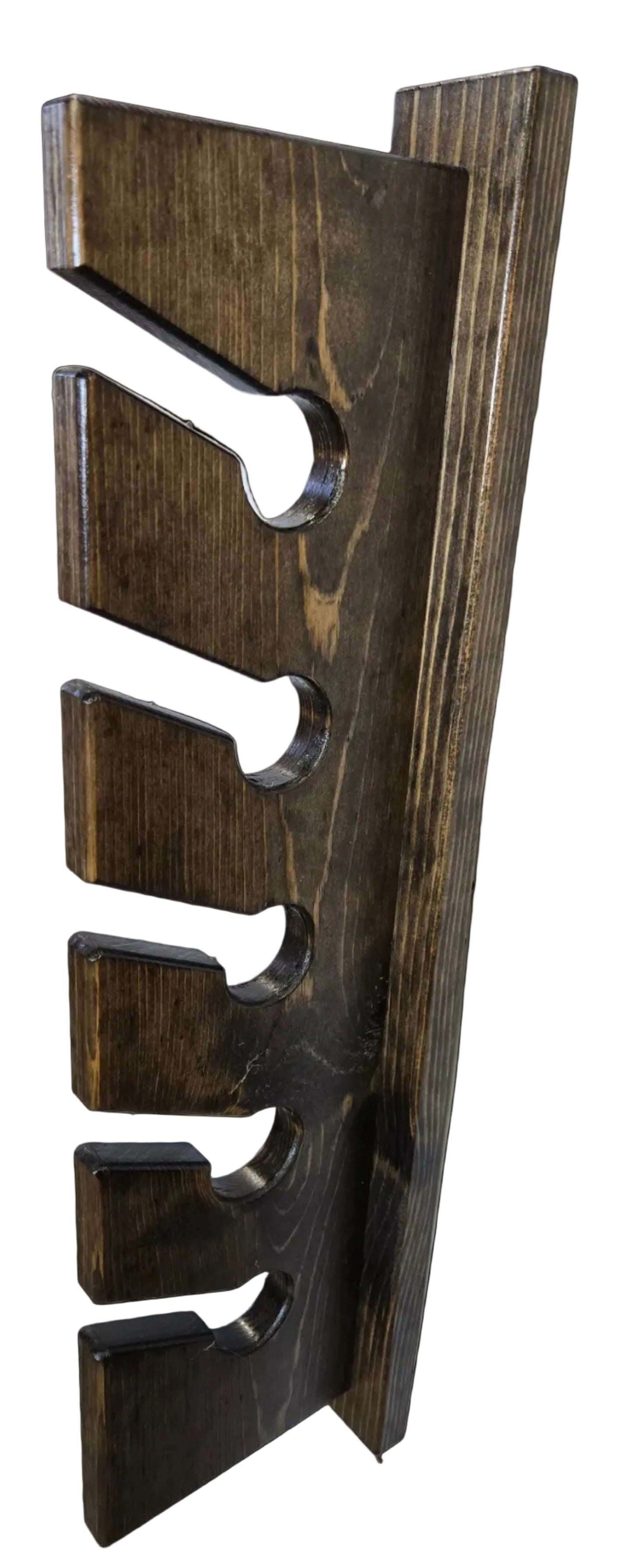 Handcrafted Wall Mounted Wood Hat Rack