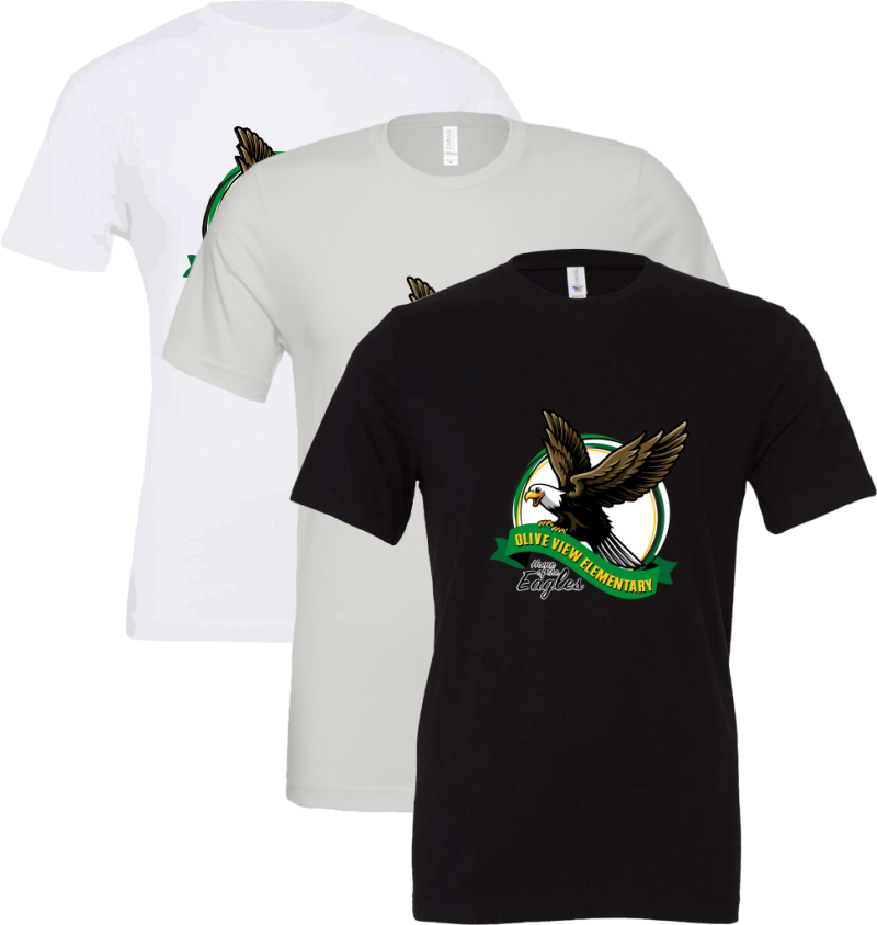 Olive View Elementary T-Shirt w/ Large Logo