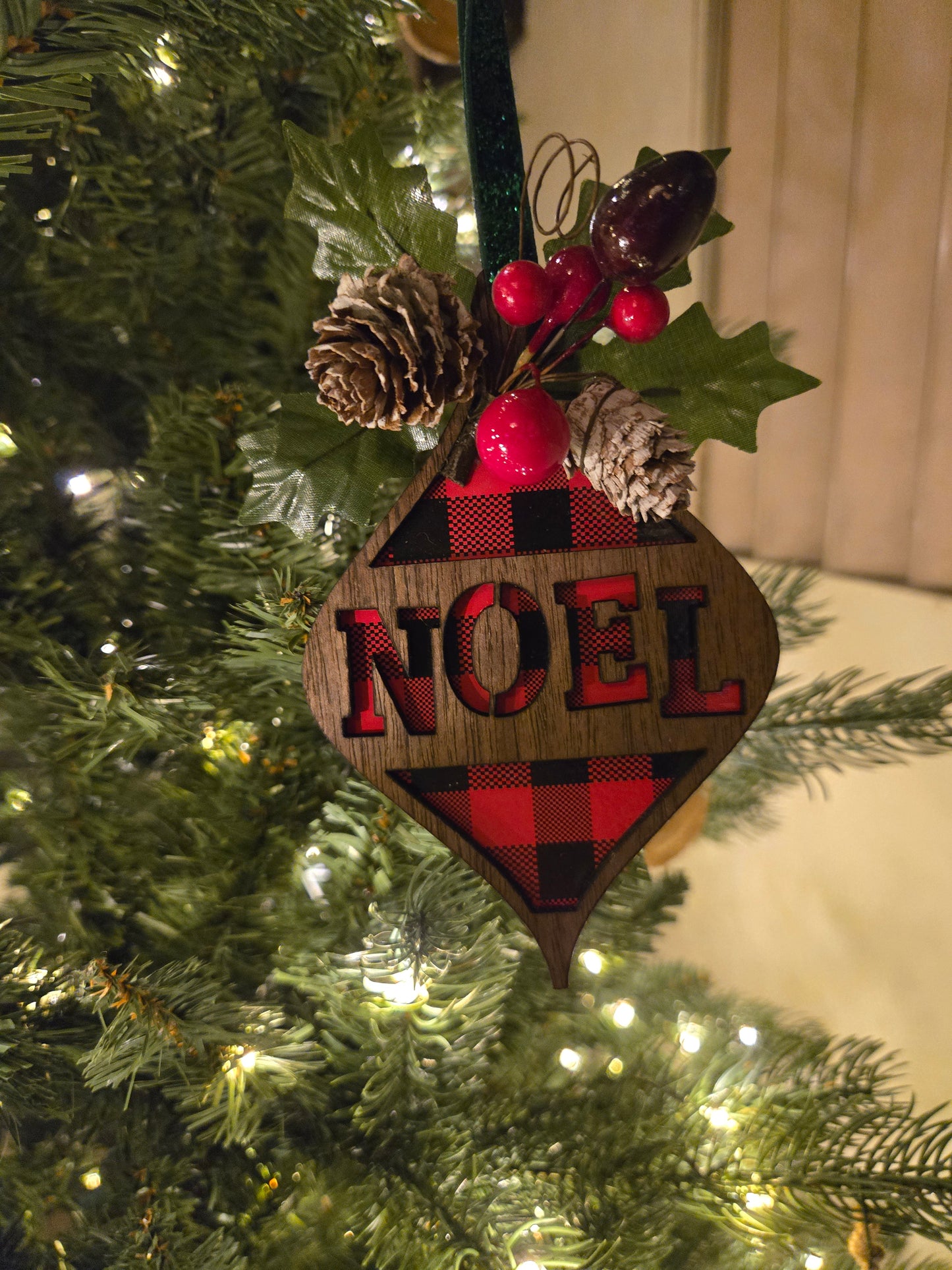 Noel Christmas Ornament