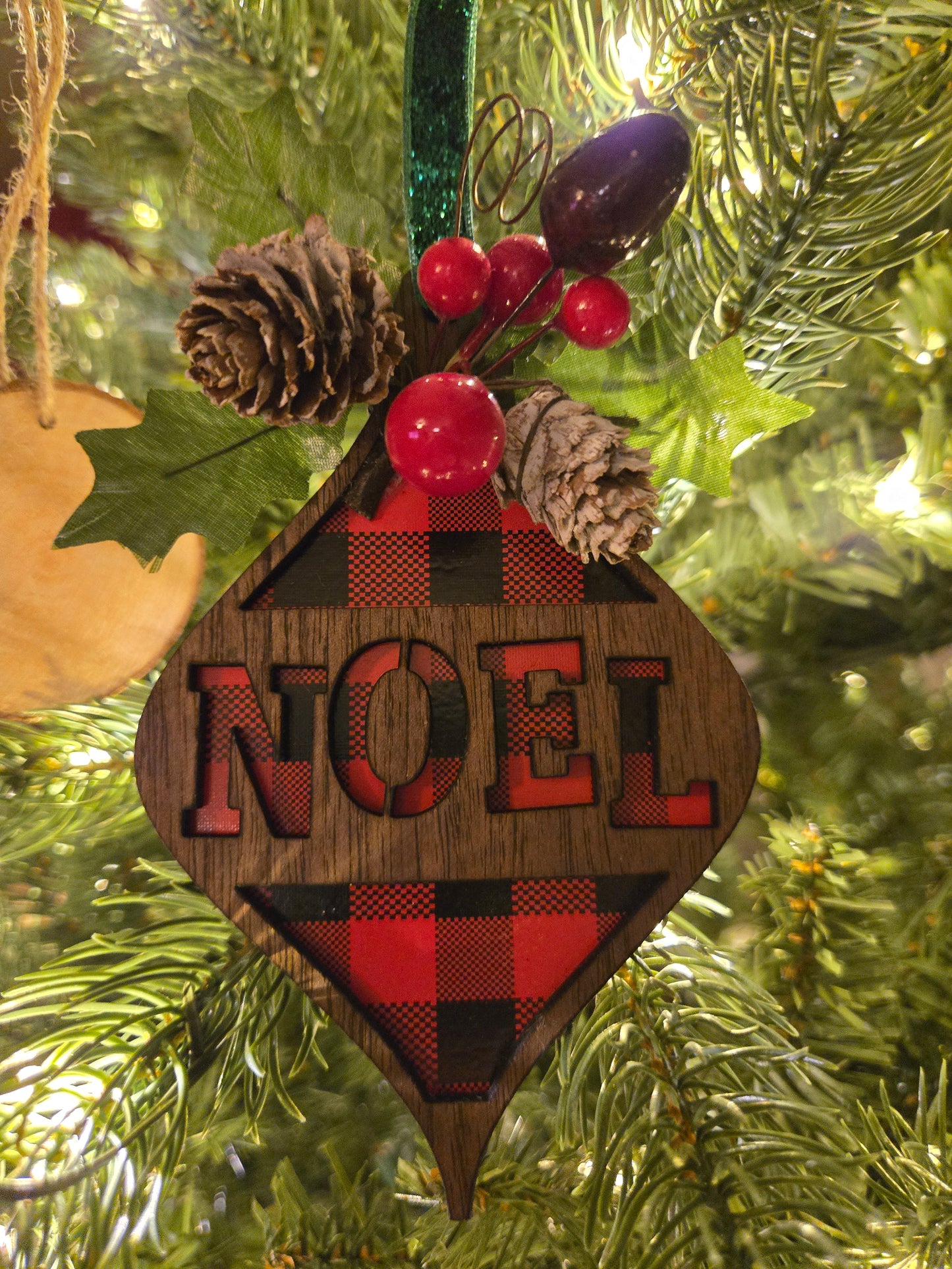 Noel Christmas Ornament