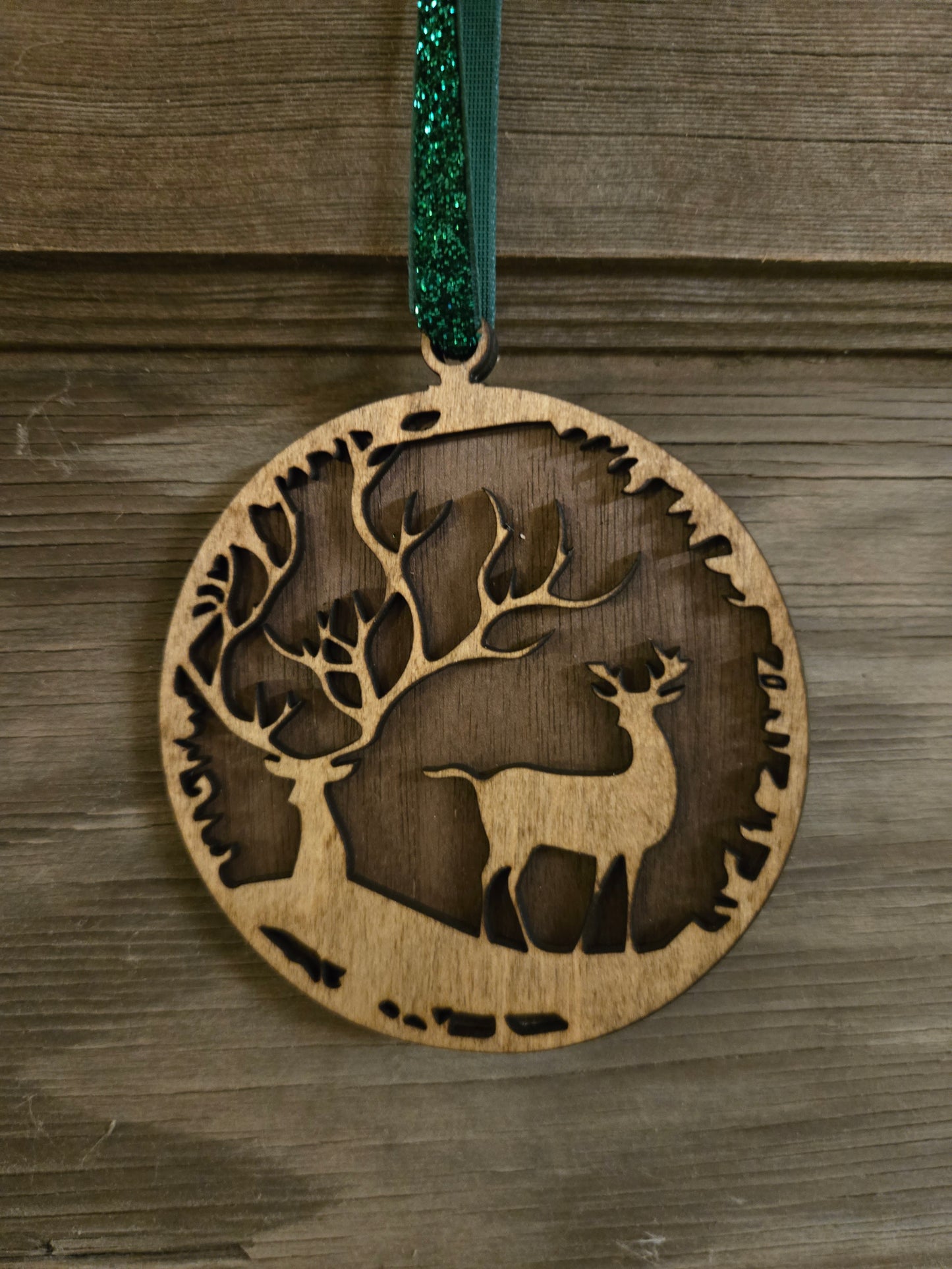 Deer Silhouette Ornament