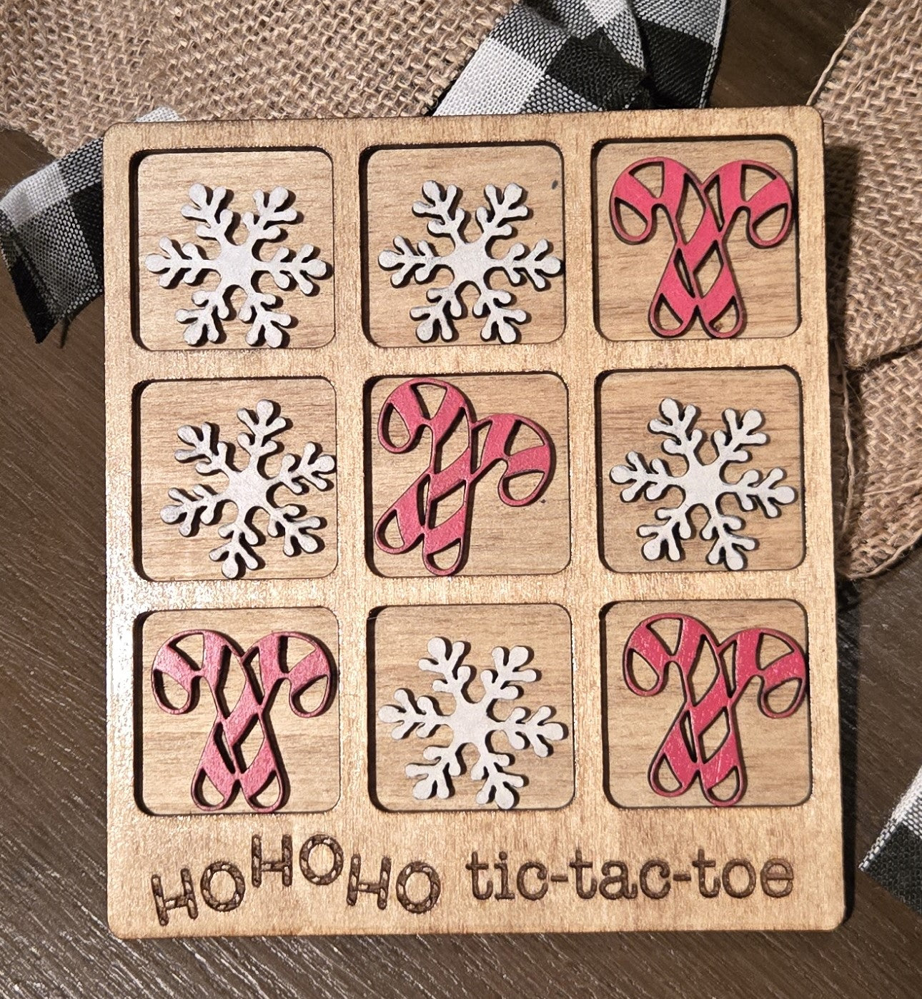 Ho Ho Ho Tic Tac Toe