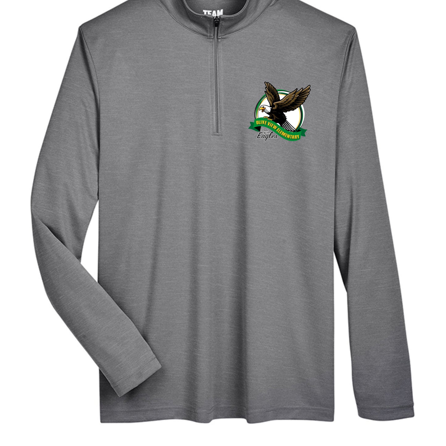 DK GREY HEATHER - FRONT