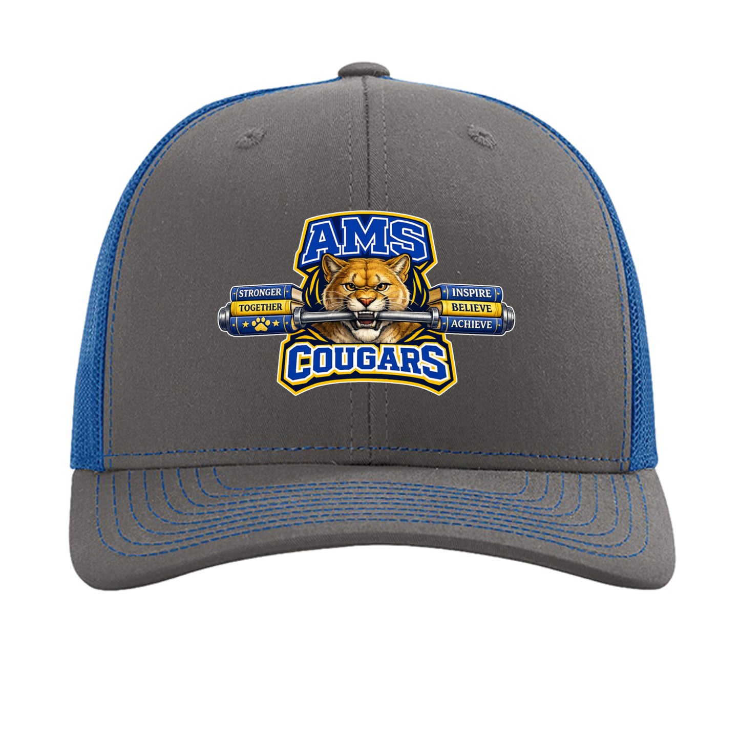 Charcoal/ Royal - 112 - FRONT